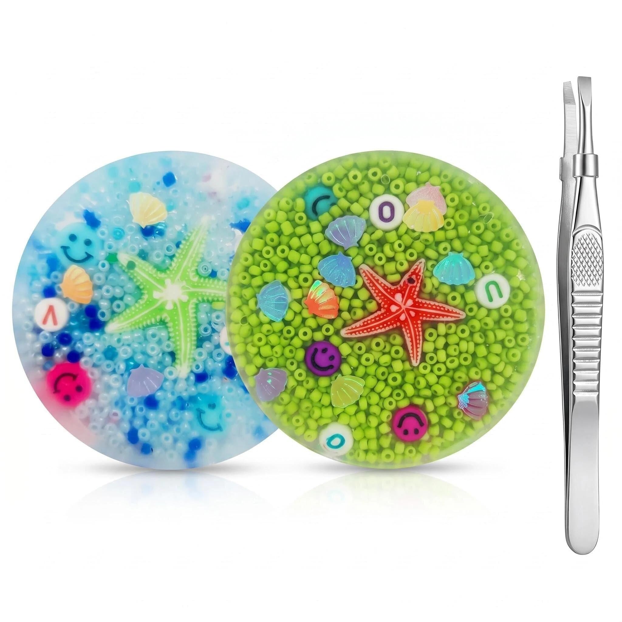 Picky Pad Silicone Skin Picking Fidget Toy Reusable Sensory Picking Pad for Stress Relief Focus Improvement Portable Fidget Pad for Adults Teens