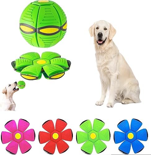Miniatura 1 de ElEfocus Juguetes para mascotas, pelota de frisbee para perro, juguetes para perros frisbee interactivos, juguetes para mascotas, pelotas de frisbee