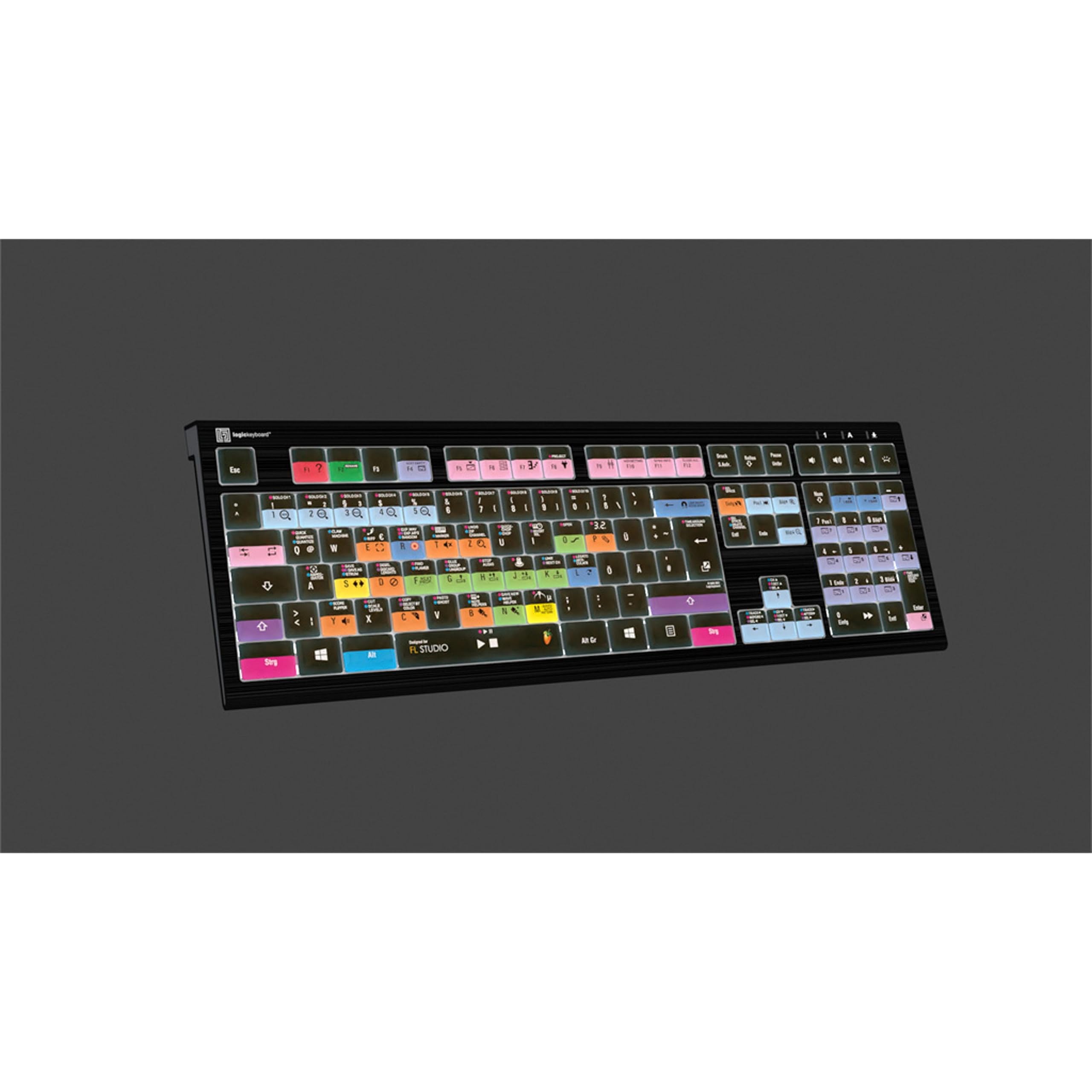 Logickeyboard FL Studio Astra 2 DE PC Tastatur