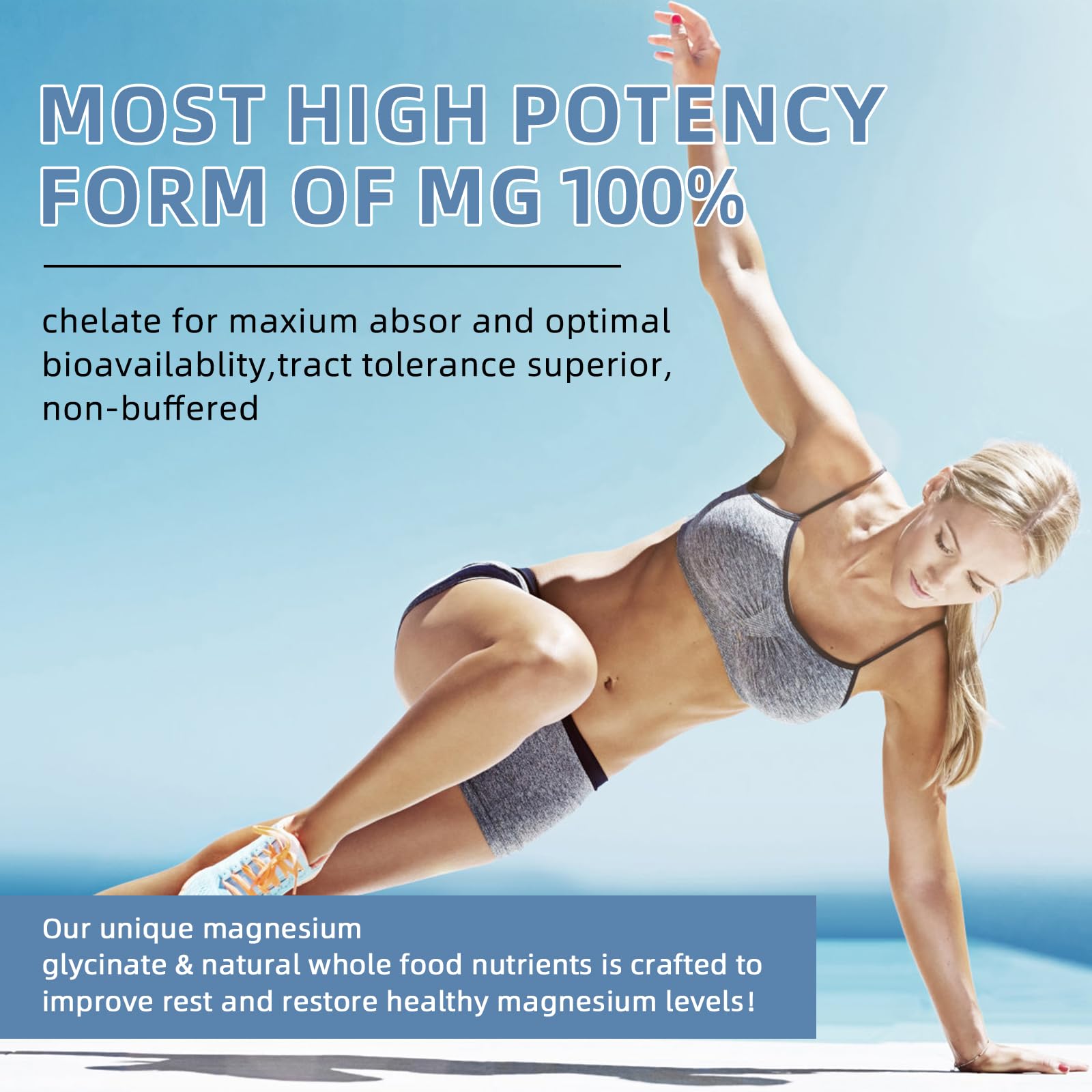 Magnesium Glycinate Liquid Drops with L-Theanine, Ashwagandha & Saffron — Amazon image 9