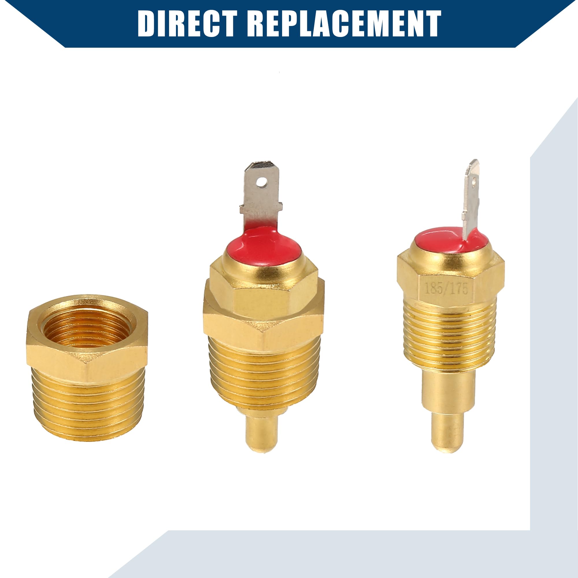 Dual Electric Cooling Fan Wiring Relay Kit 185 On 175 Off 40A - Foto 10