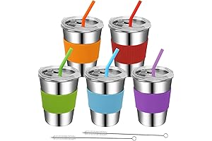 Stackable Stainless Steel Toddler Training Cups