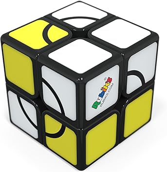 Rubiks Cube, Apprentice, 2x2 Beginner Cube, Problem-Solving Brain Teaser, Classic Color-Matching Puzzle, Fidget Toy, Sensory Puzzle for Adults, Teens, Kids, for Ages 7 & Up