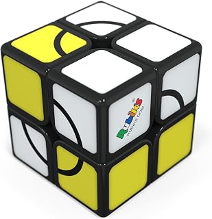 Rubik’s Cube, Apprentice, 2x2 Beginner Cube, Problem-Solving Brain Teaser, Classic Color-Matching Puzzle, Fidget Toy, Sensory Puzzle for Adults, Teens, Kids, for Ages 7 & Up