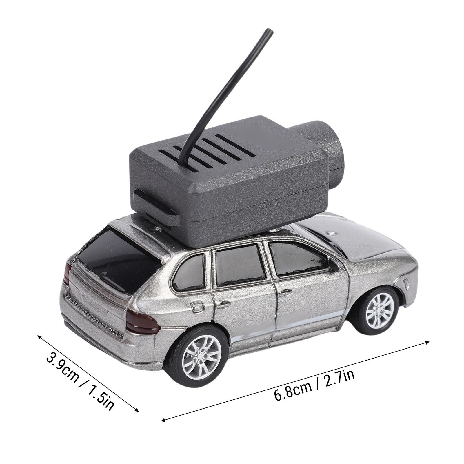 VGEBY Mini FPV RC Drift Car, Auto Telecomandata con Telecamera HD a 3 velocità in Scala 1:64 2.4G con Autostabilizzazione Giroscopica per Corse Indoor