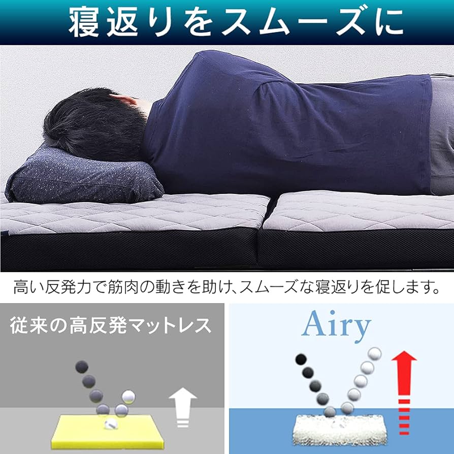 Amazon|アイリスオーヤマ MEN'Sエアリーマットレス 高反発 かため Amazon|アイリスオーヤマ MEN'Sエアリーマットレス 高反発 かため