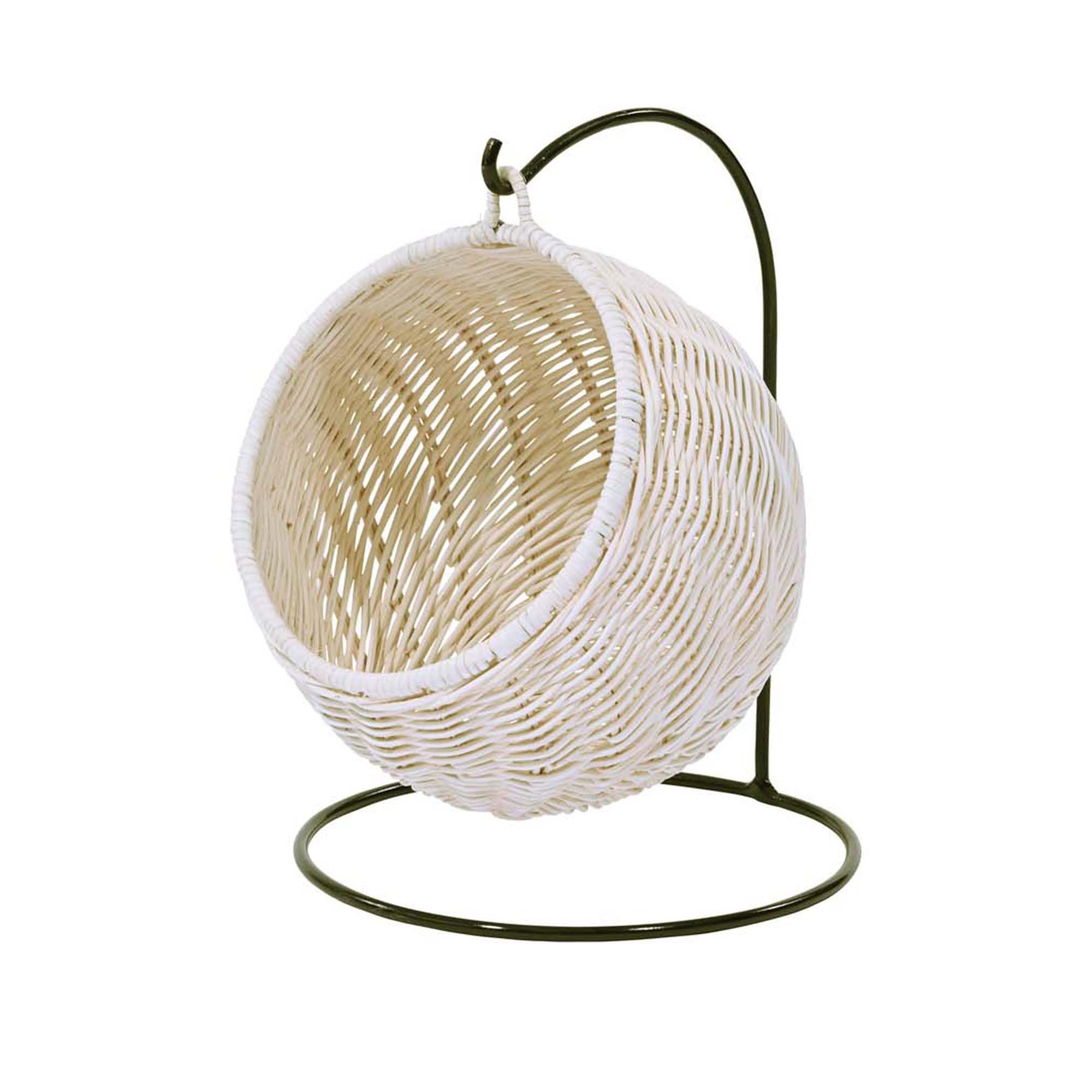 Amazon.co.jp: サンフラワーラタン ハンギングバスケット 小物入れ