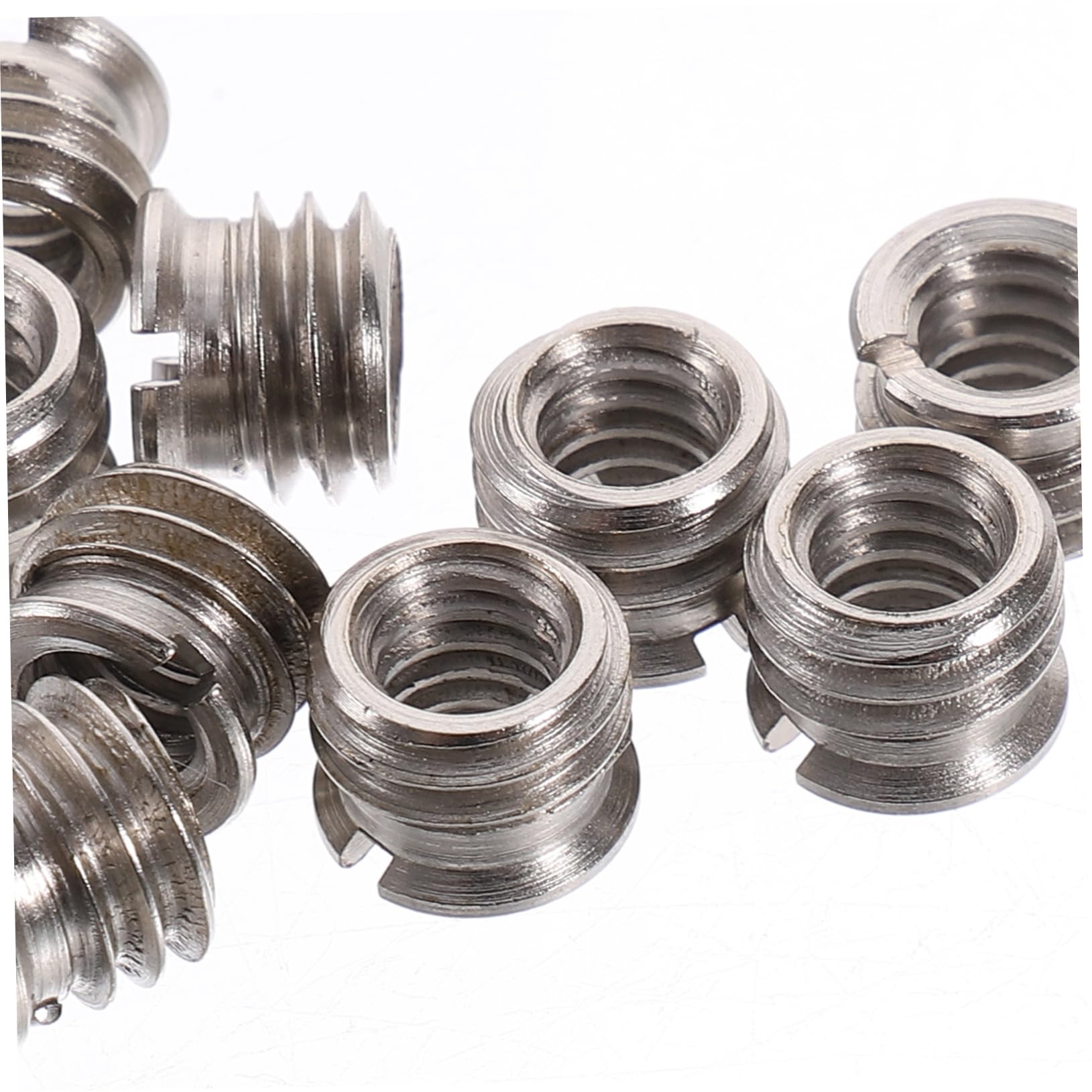 FELTECHELECTR Mic Stand Adapter Thread Screw Converter 10pcs Set for Tripod Easy to Install Thread Adapter