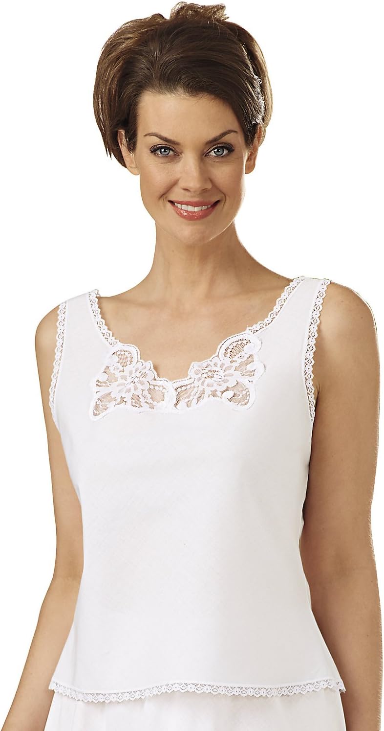 Shadowline Women's Cotton Batiste Camisole 4536