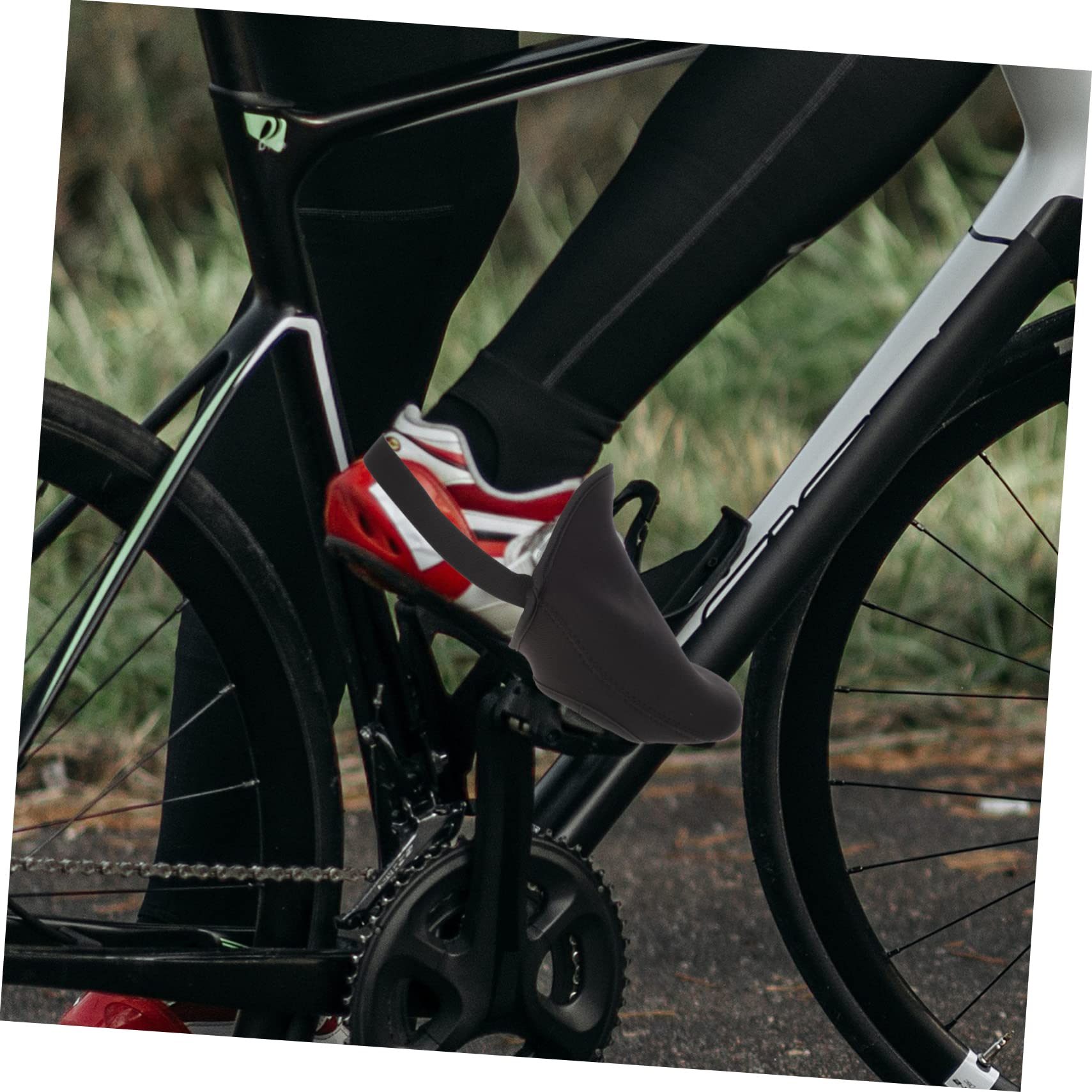 VANZACK 8pièces Surchaussures De Cyclisme Réutilisables Imperméable Couvre-Chaussures Antidérapants pour Bowling Et Activités De Plein Air