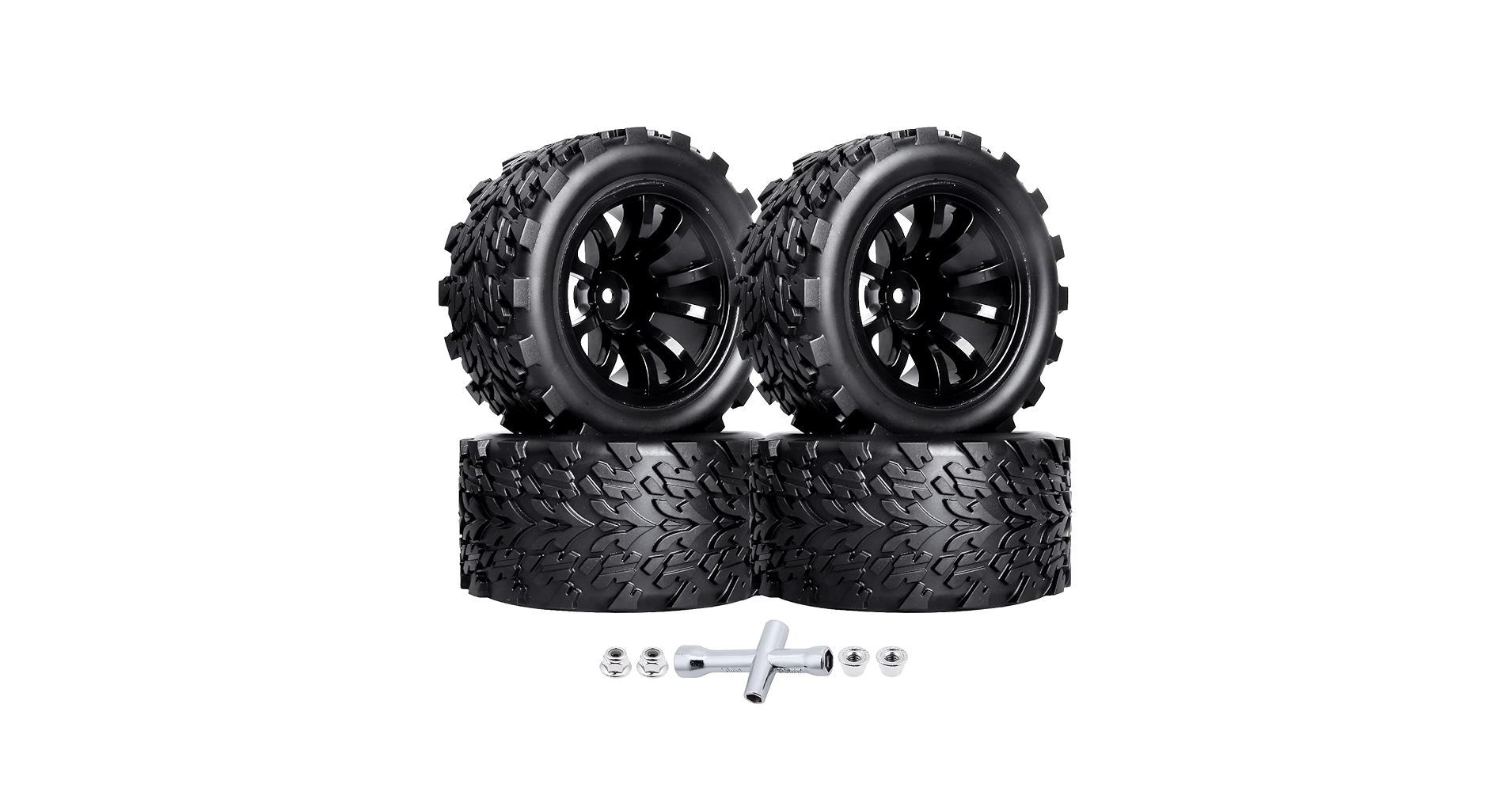 Amazon.com: HobbyPark PreGlued Mounted 12mm Hex Hubs RC