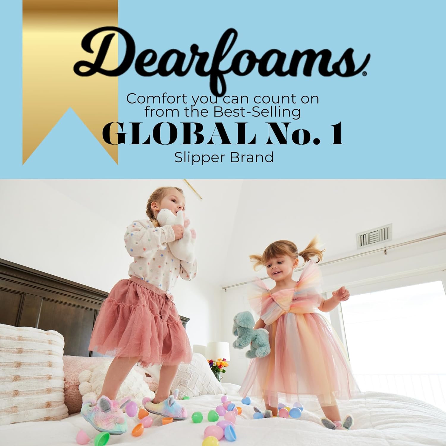 Dearfoams womens Furry Heart Valentine's Day - Image 5