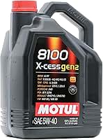 MOTUL 8100 X-Cess Gen 2 SAE 5W40 Full Synthetic Motor Engine Oil 5 Liter Bottle