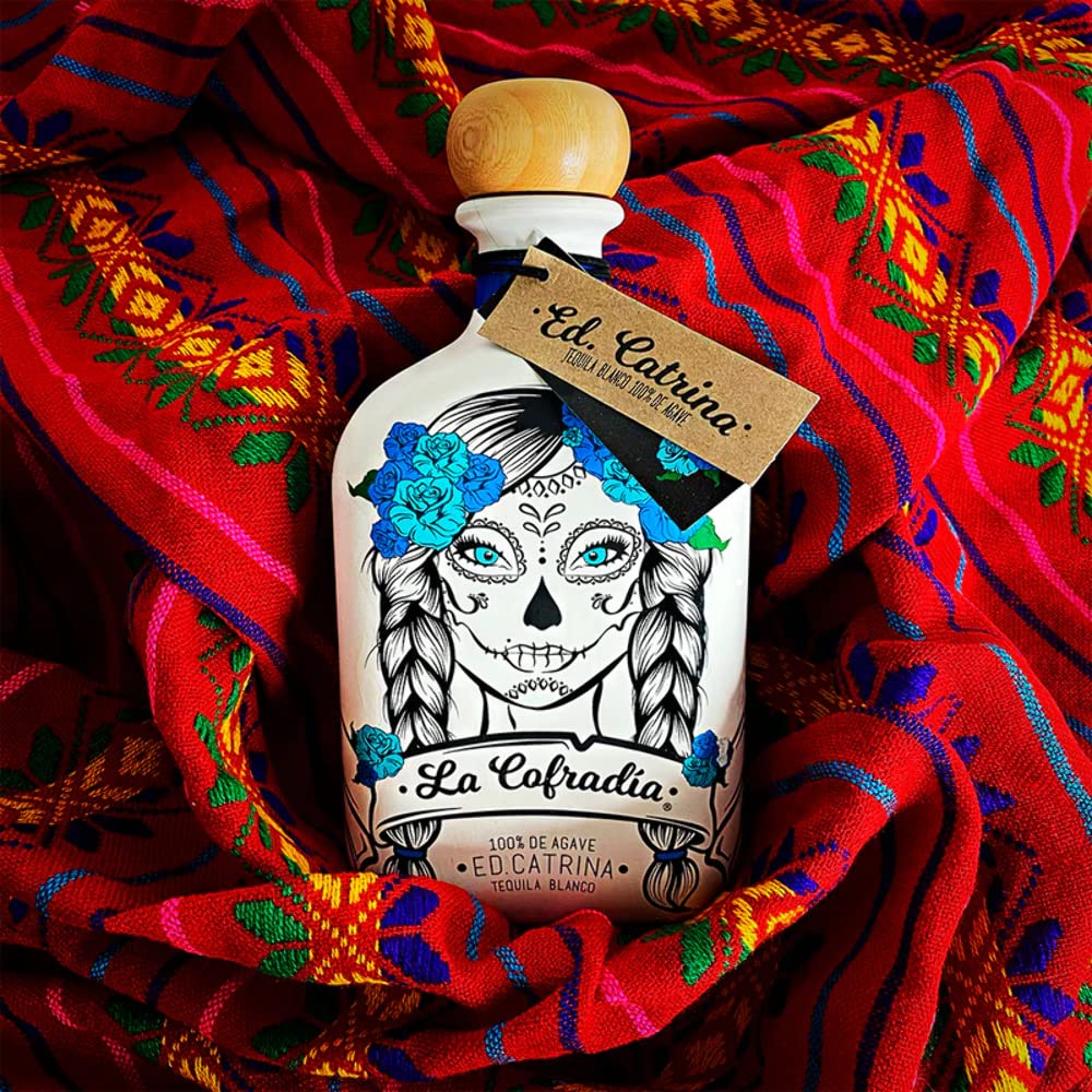 La Cofradia Catrina Bianco Agave Tequila - 700 ml