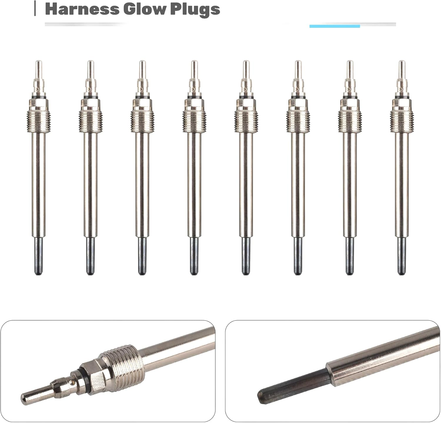 Glow Plug Harnesses Controller,GPCM Kit Compatible with 2003 Ford F250/F350/F450/F550/E250/E350/E450/Excursion, 6.0L/7.3L,Powerstroke #Replace 3C3Z-12A690-AA 3C3Z-12A342-AA YC3Z-12B533-AA