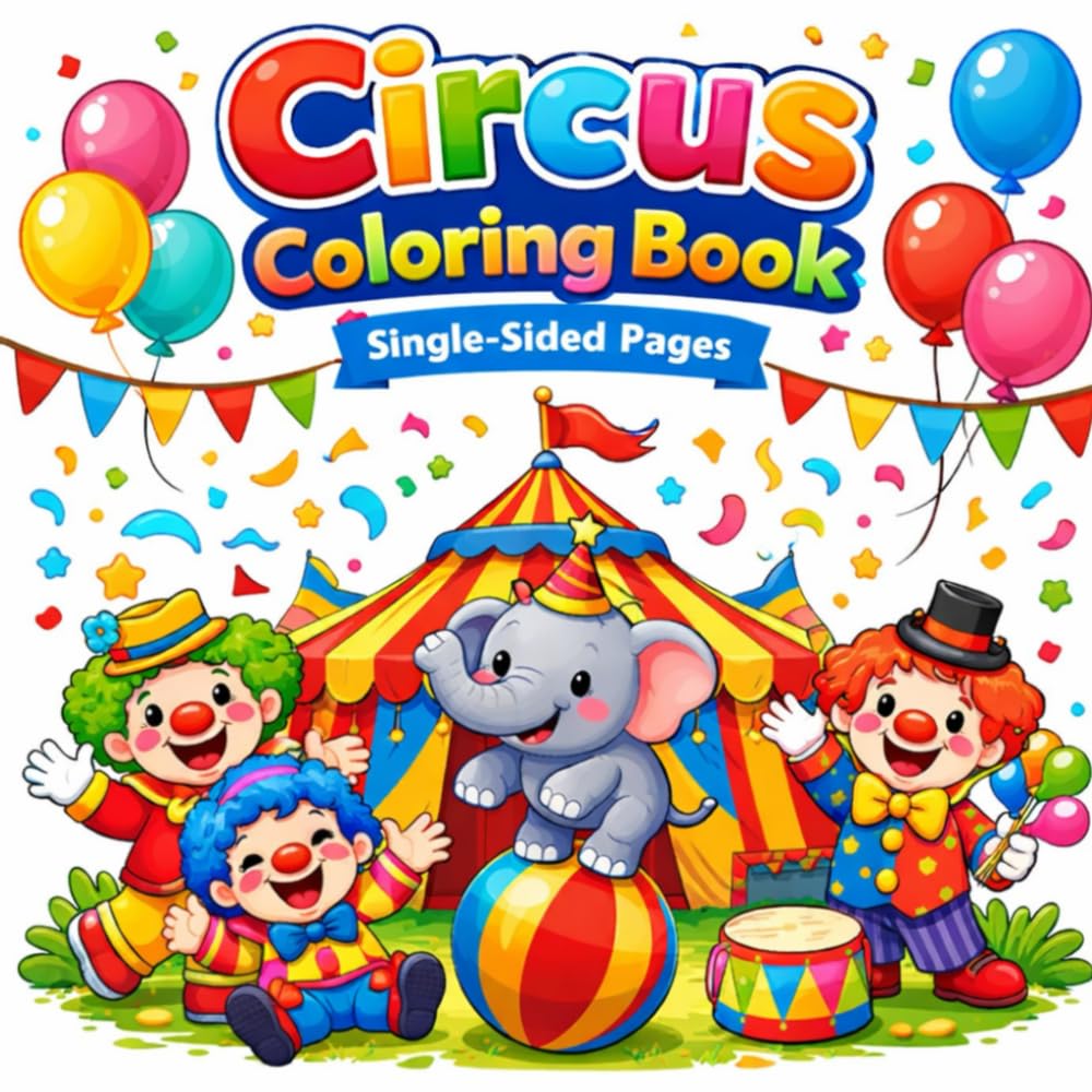 Circus Coloring Book