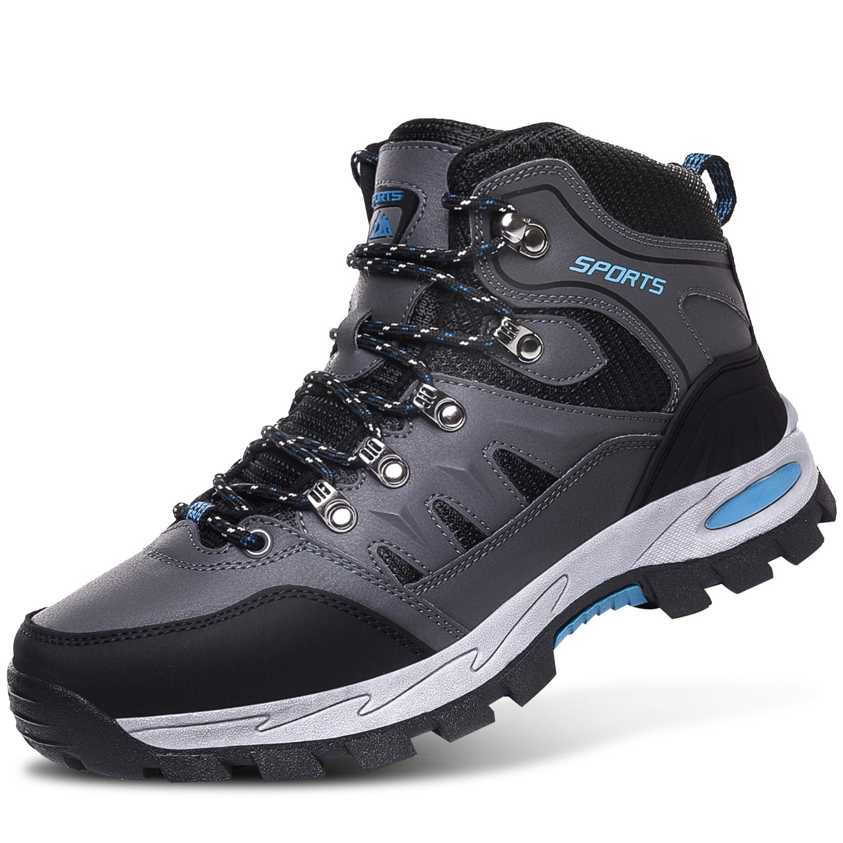 Littleplum Zapatillas Deportivas para Hombres Camping Impermeables Zapatos Descalzos Deportes al Aire Libre Fitness Zapatos de Senderismo para Hombres Zapatos de Senderismo Ligeros,Gris,39 EU