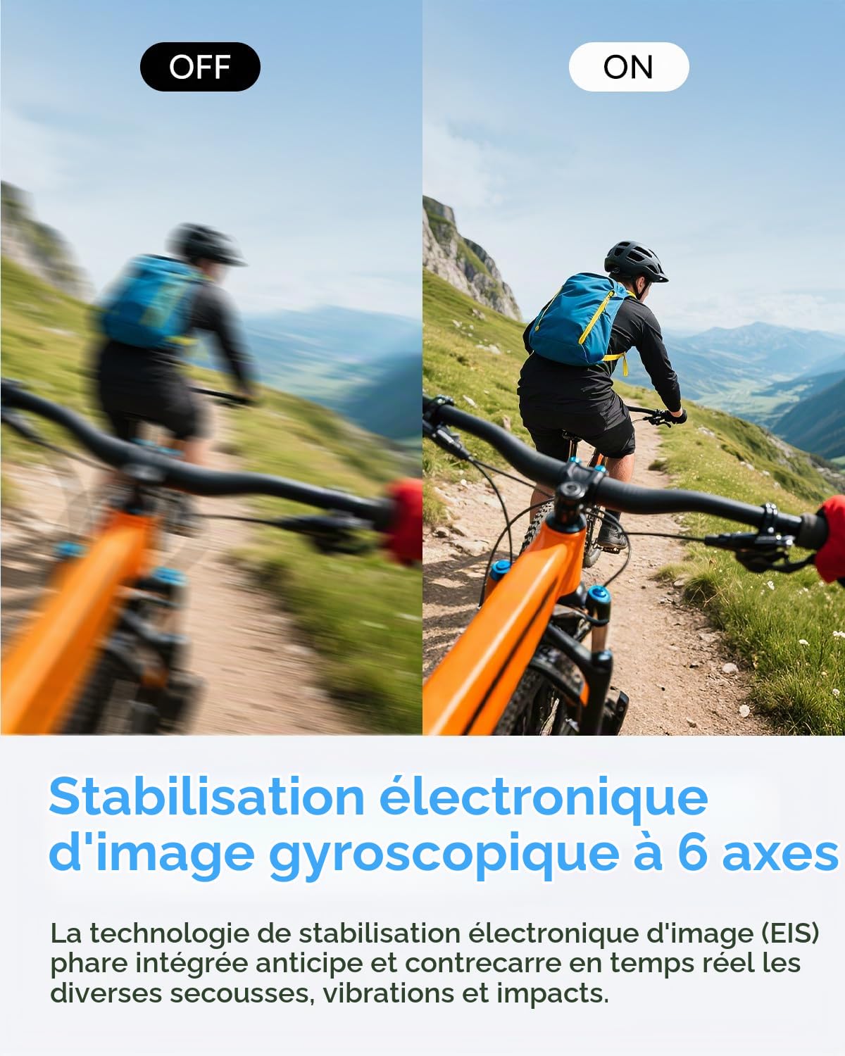 SJCAM C200 Pro Caméra d'action 4K Étanche 40m, Mini Caméra Sport Légère 88g, Grand Angle 135° Stabilisation 6 Axes, Idéale pour Vlog Moto Vélo Plongée, Kit Accessoires 64G Mémoire, Noir