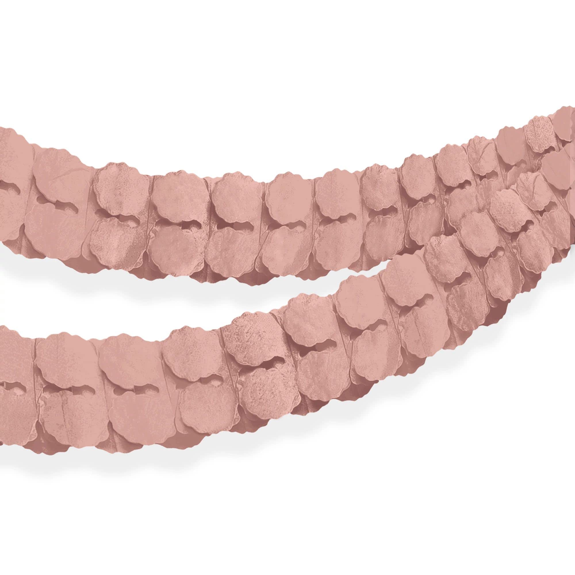 amscan 2200002 Girlande, Rose Gold