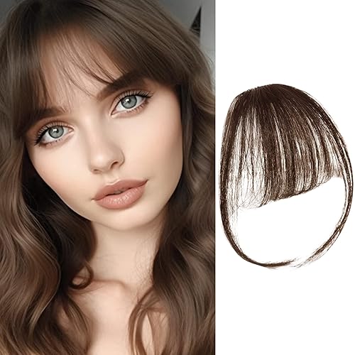 Miniatura 1 de Flequillo con clip, extensiones de flequillo 100% cabello humano