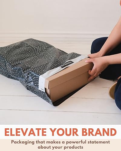 Miniatura 103 de Impack - Paquete de 25 sobres de polietileno de 10 x 13 pulgadas, bolsas de envío biodegradables para ropa, sobres de correo autoadhesivos verde