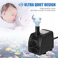 flintronic Mini Vízpumpa 600 L/h Csendes Akváriumhoz Szökőkúthoz Tóhoz 3
