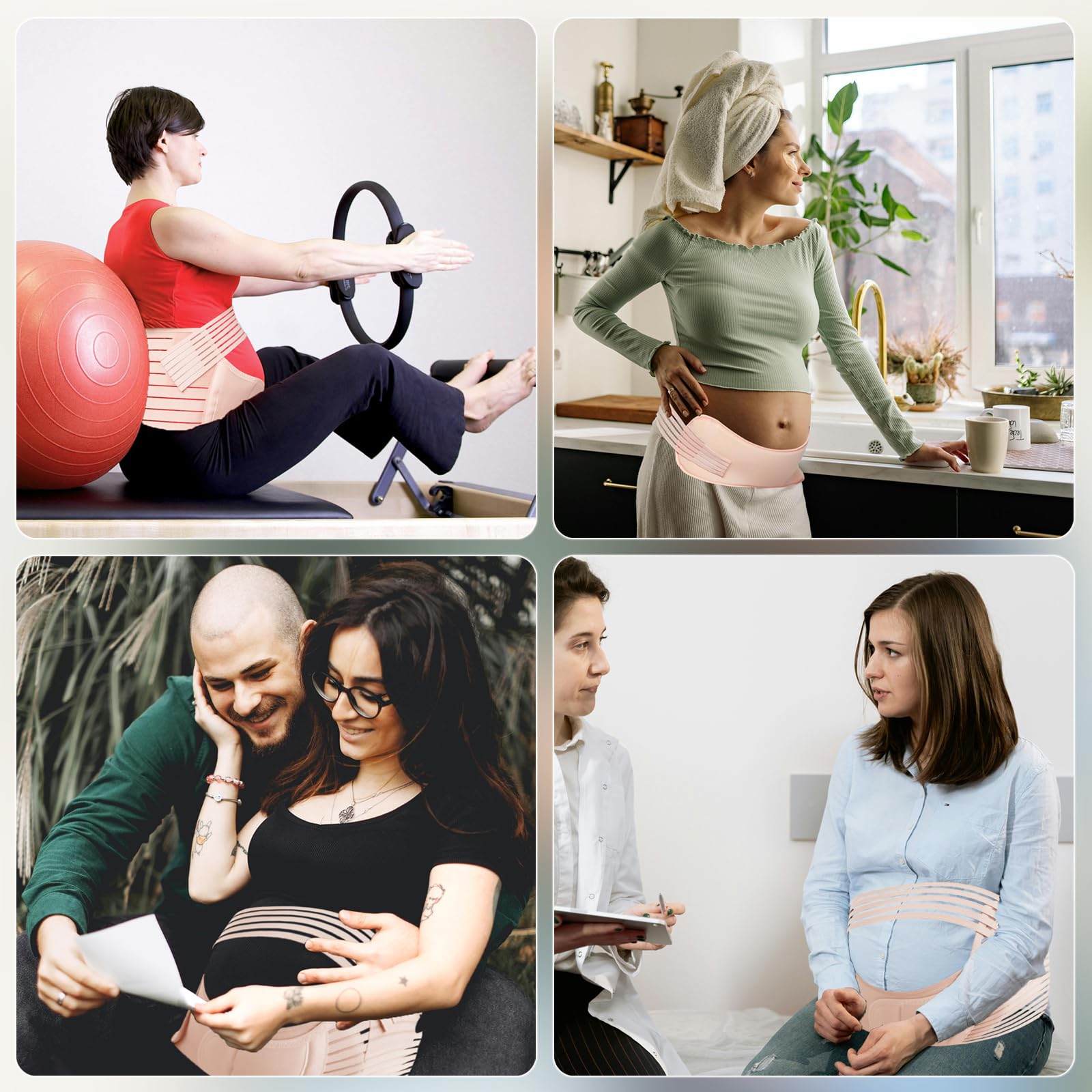 Neotech Care - Zwangerschapsband, zwangerschapsondersteuning voor de taille/rug/buik, buikbrace - Zwart - L Neotech Care - Zwangerschapsband, zwangerschapsondersteuning voor de taille/rug/buik, buikbrace - Zwart - L
