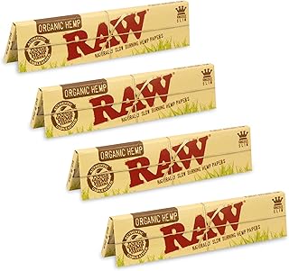 Raw King Size Slim Organic Hemp