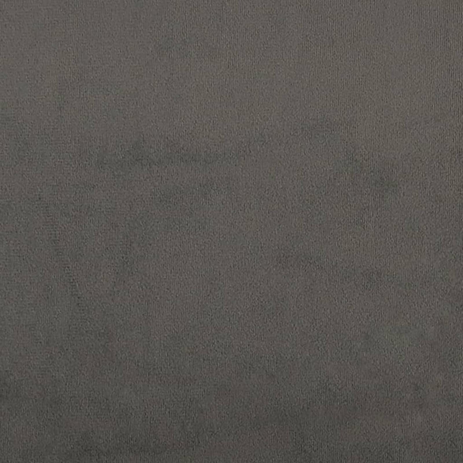 Homgoday Mobili Testiera ad Orecchio Grigio Scuro 83x16x78/88 cm in Velluto, Testiera Letto, Testiera del Letto Matrimoniale, Schienale per Letto E Divano