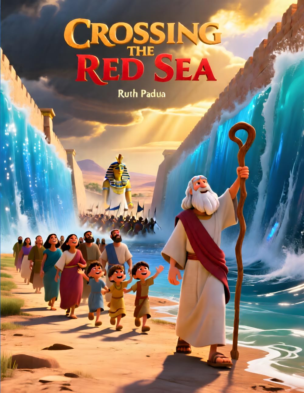 Bible Stories, Crossing the Red Sea, Stories of Moses, Christian Children's Stories, Sunday School Story Book: Religious, Inspirational Book, Catholic ... Book, Biblical Stories for Kids, Noah's Ark