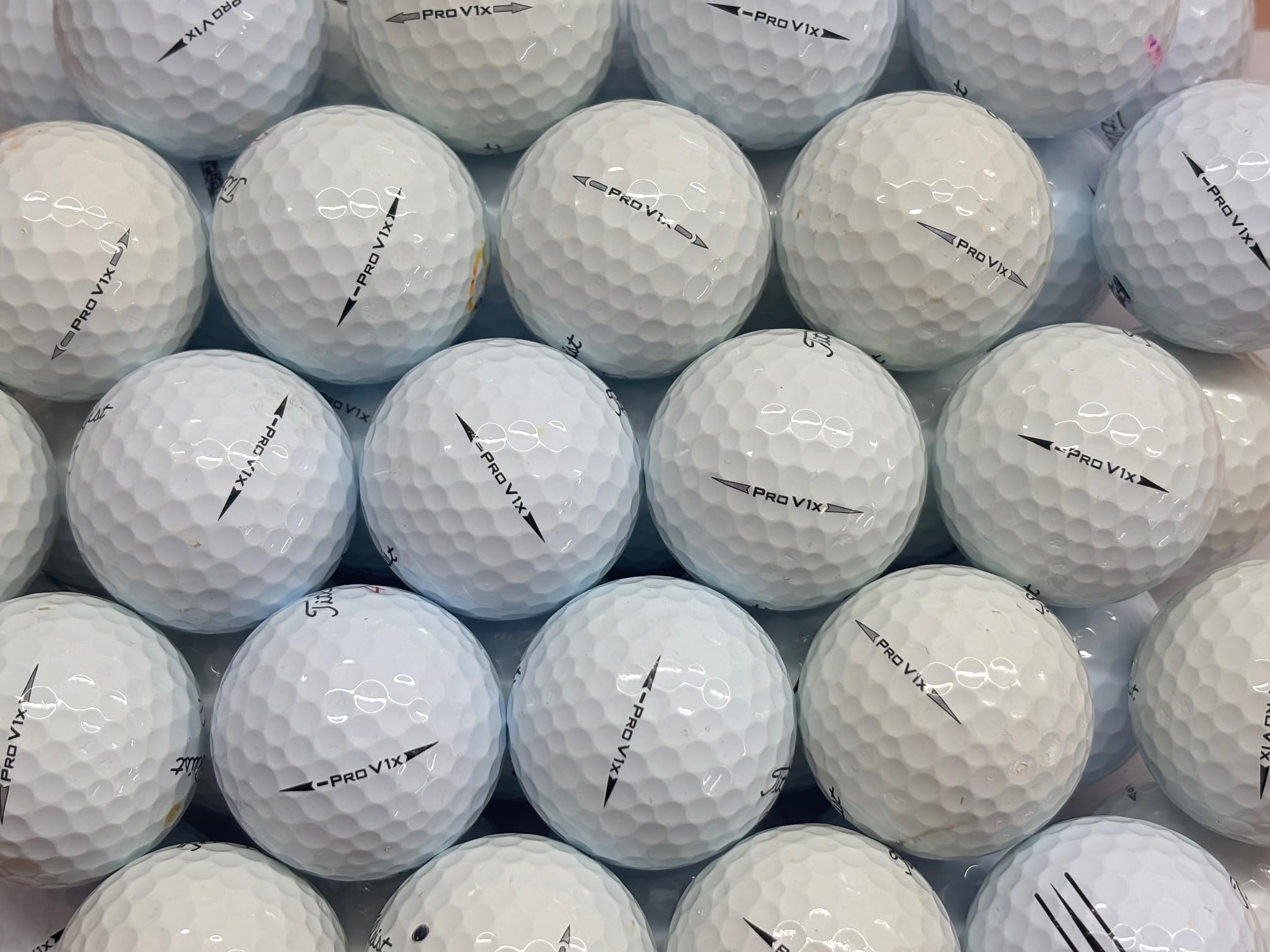 Titleist Pro V1X Golf Balls Used Lake Balls Pearl Grade A 12 Pack
