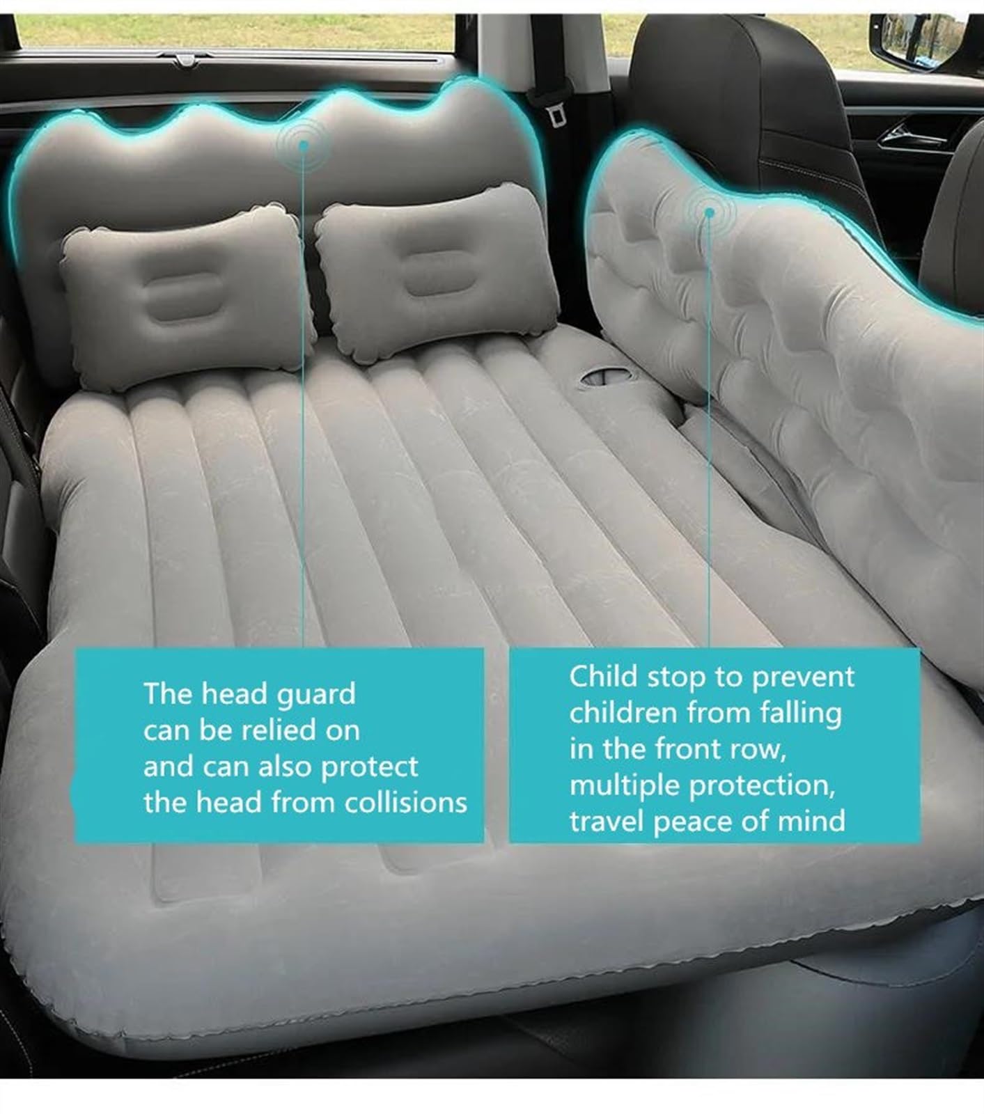 Amazon.co.jp: 車のベッド 車旅行ベッド自動エアマットレス