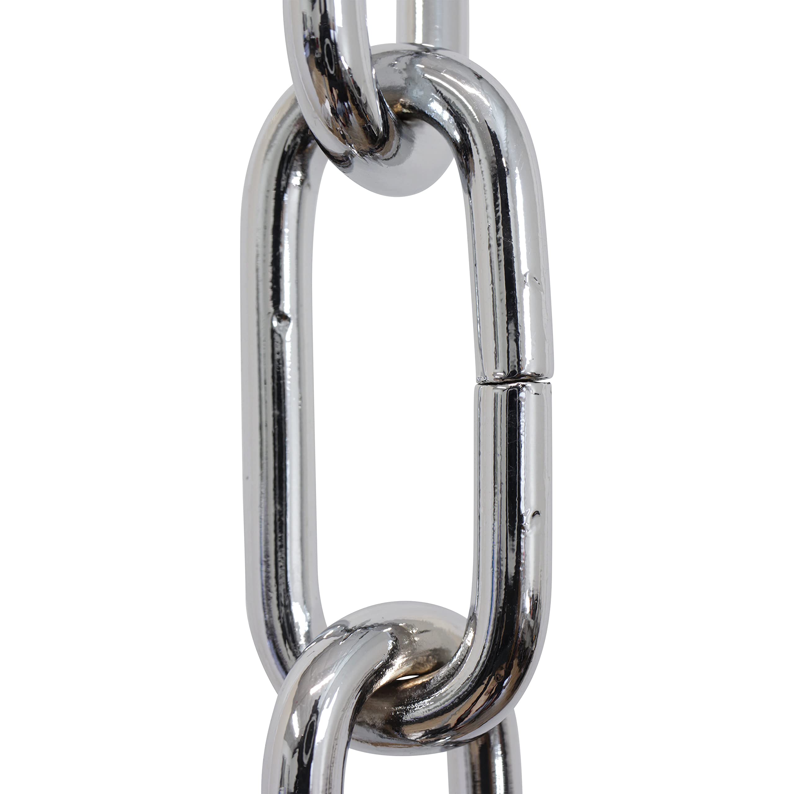RCH Hardware CH-ST59-U58-PC-10 Steel Chandelier Chain, Polished Chrome (10 Feet)