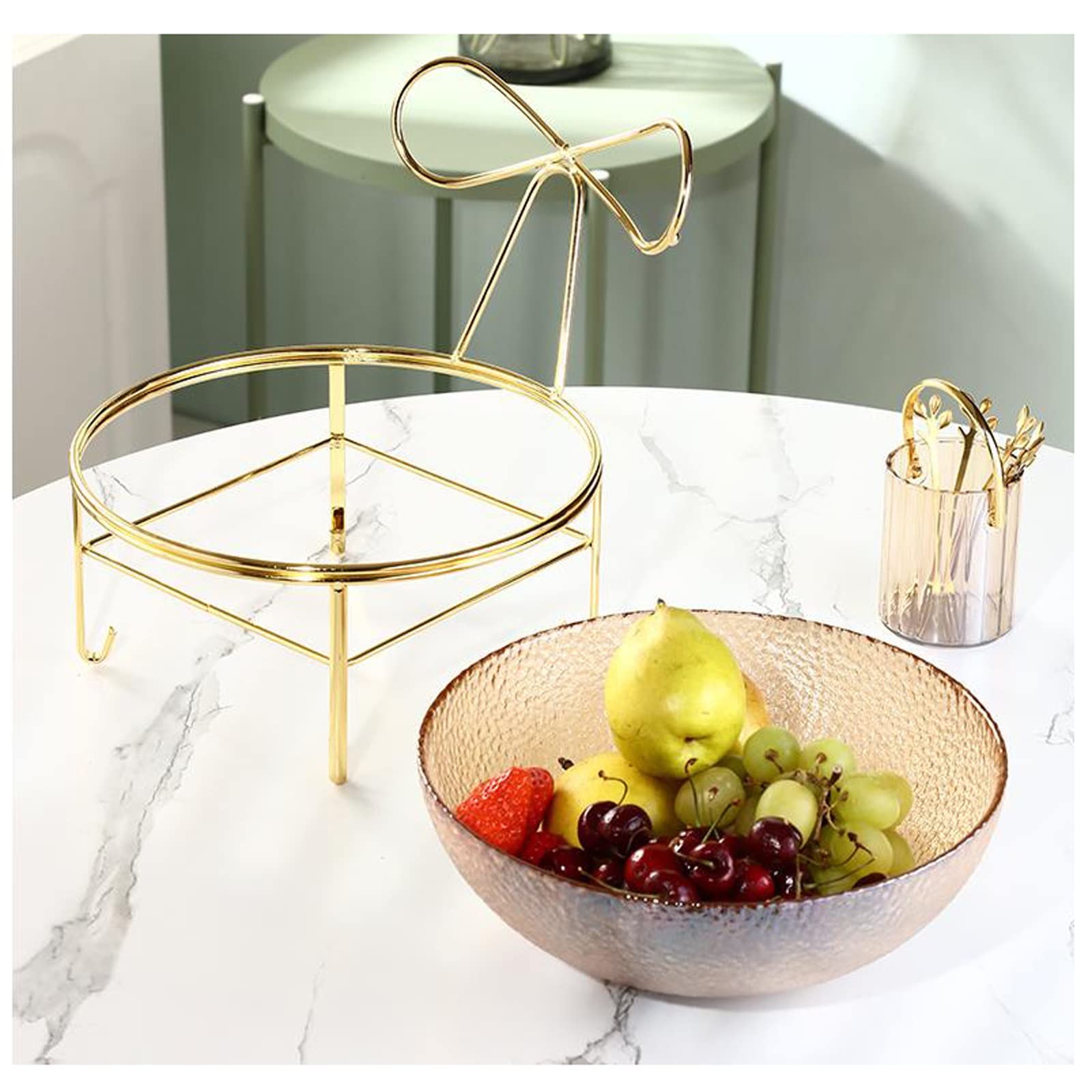 plateau à fruits, Assiette à fruits de grande capacité, Table basse la maison