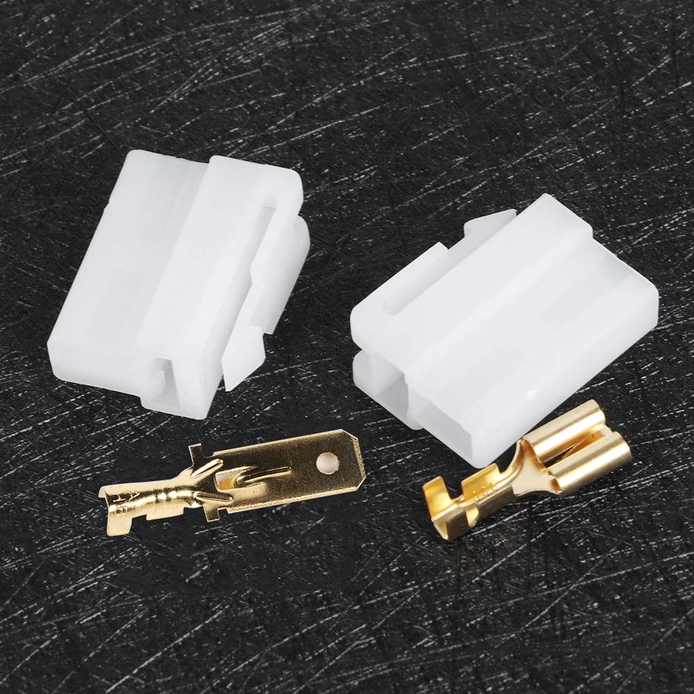 6/30/60pcs Universale T-Tipo 2 Spille DC Power Maschio Connettore Femmina Spina Per Kenwood Yaesu Icom Veicolare Radio Walkie Talkie - Foto 4