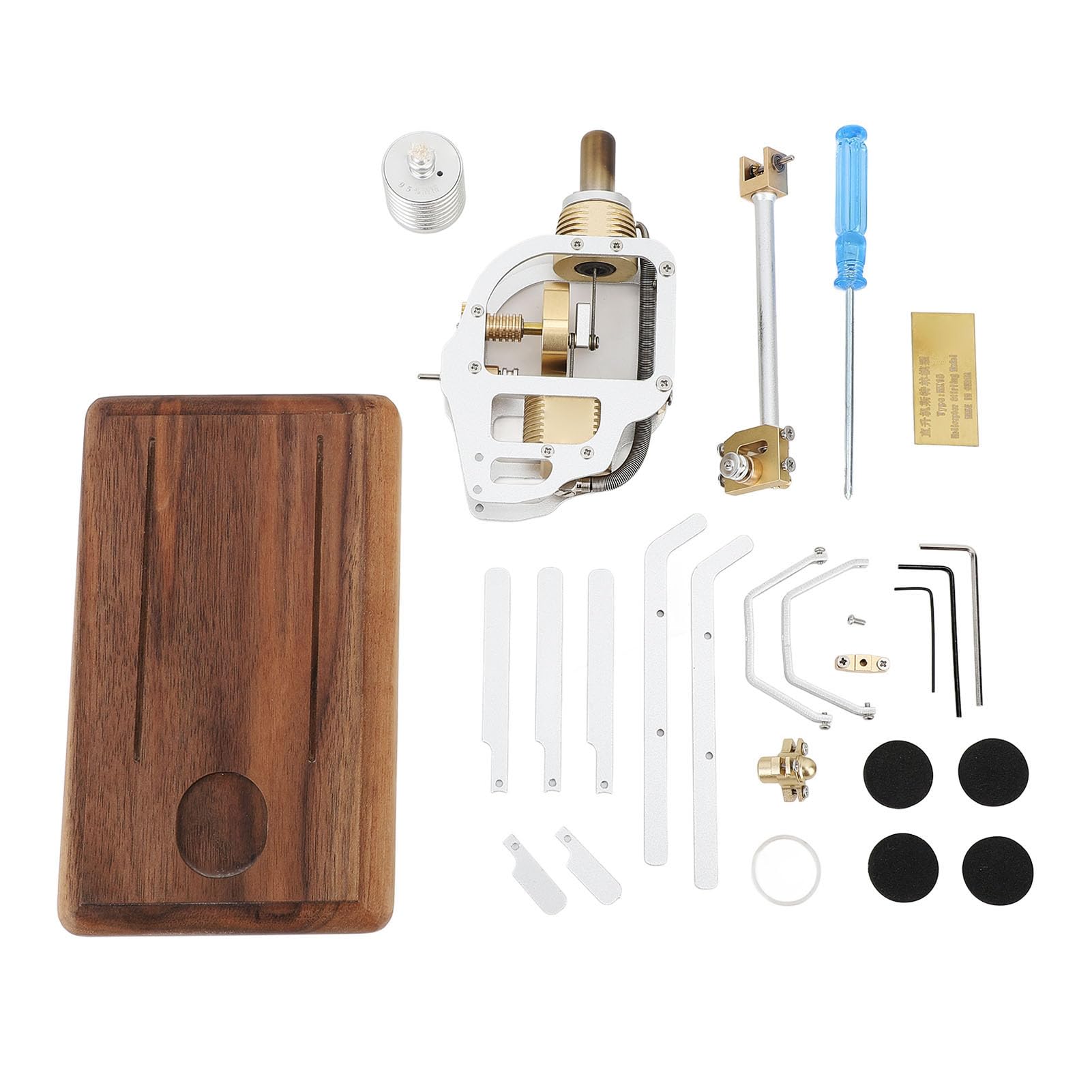 Kit modello elicottero motore Stirling artigianato squisito Tecnologia micromotore Fisica educativa Esperimento scientifico Giocattolo per bambini Progetti scientifici
