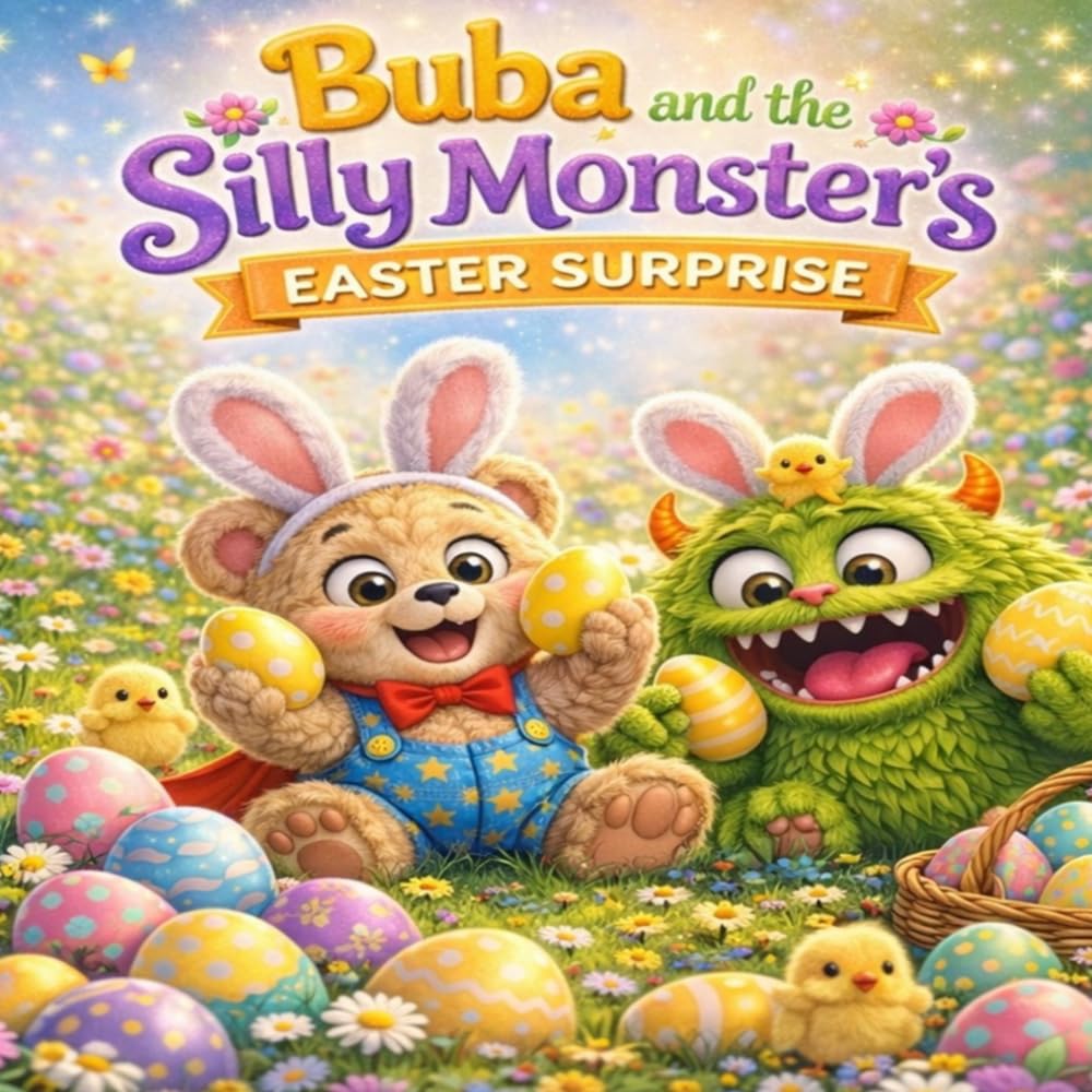Buba and the Silly Monster’s Easter Surprise: A Funny Easter Story for Kids About Friendship, Chaos, and Lots of Giggles
