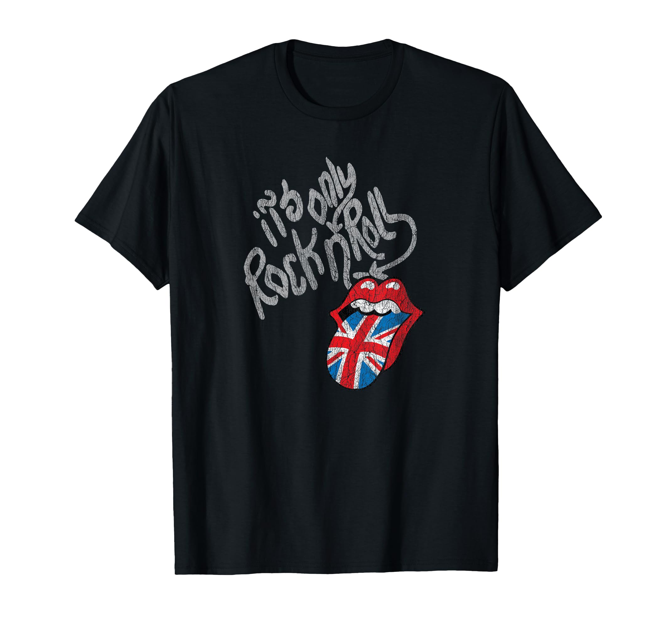 The Rolling Stones Rock N Roll UK Tongue T-Shirt
