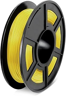 MUYUNXI 3D Printing Materials 3d Printer TPU Filament 1.75mm For 3D Printer Dimensional Accuracy +/- 0.02mm 0.5kg 1 Spool(Color:yellow)