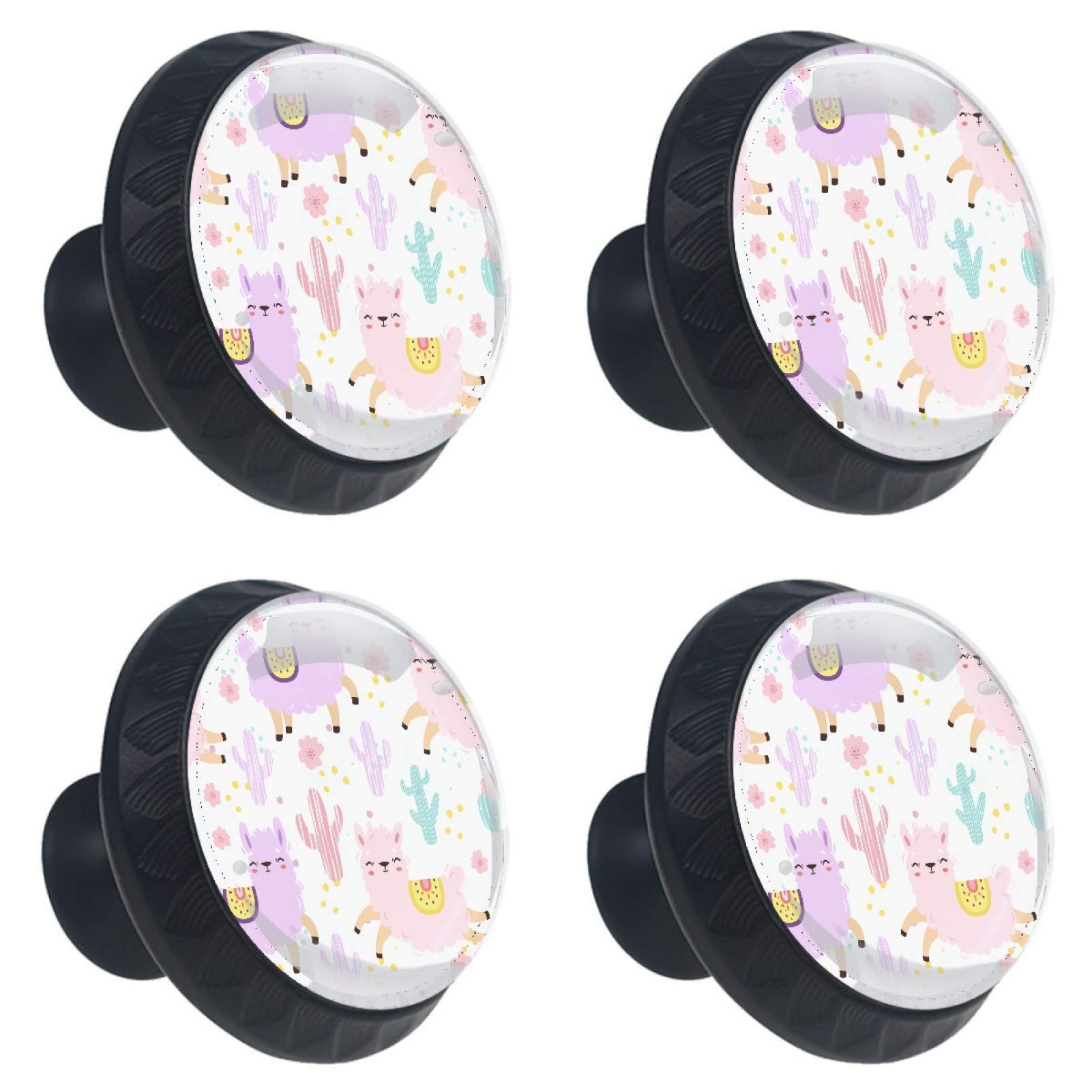Bouton de meuble alpaga verre 30mm pour changer de poignee facilement