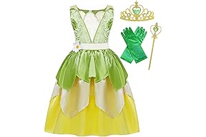 COTRIO Princess Dress Birthday Costume Dress for Girls