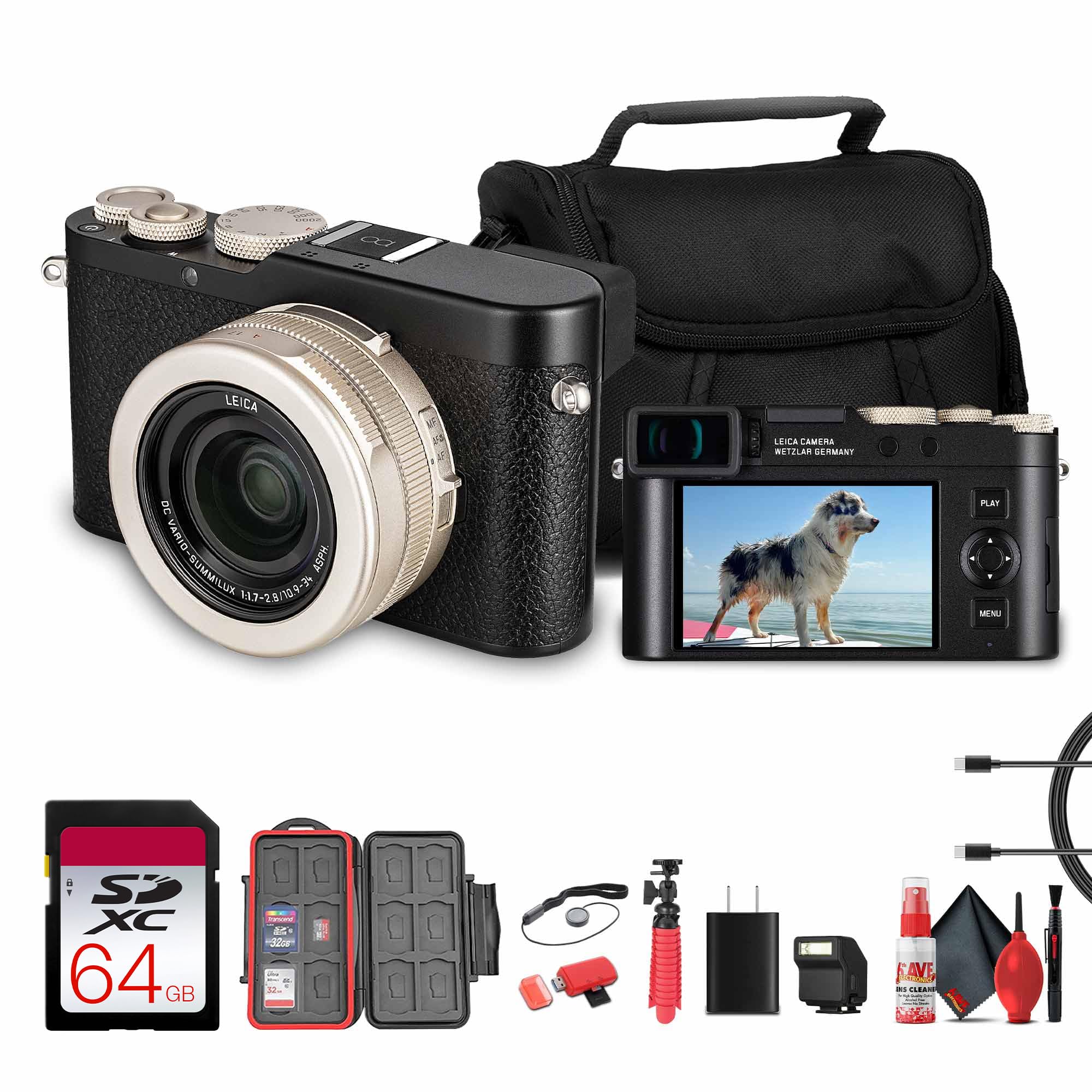 Amazon | Leica D-Lux 8 デジタルカメラ – ライカの100年限定版 – 17MP