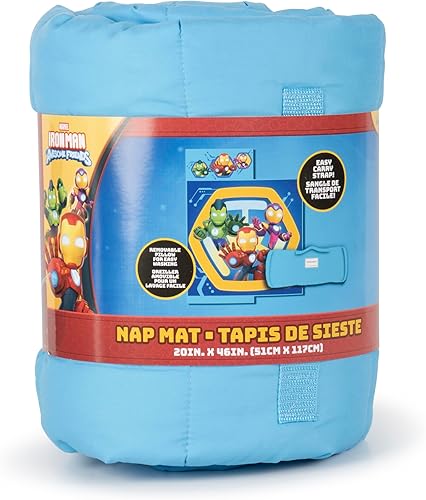 Miniatura 35 de Jay Franco Tapete para siesta para niños con almohada y manta integradas, saco de dormir de microfibra suave de 46 x 20 pulgadas con etiqueta