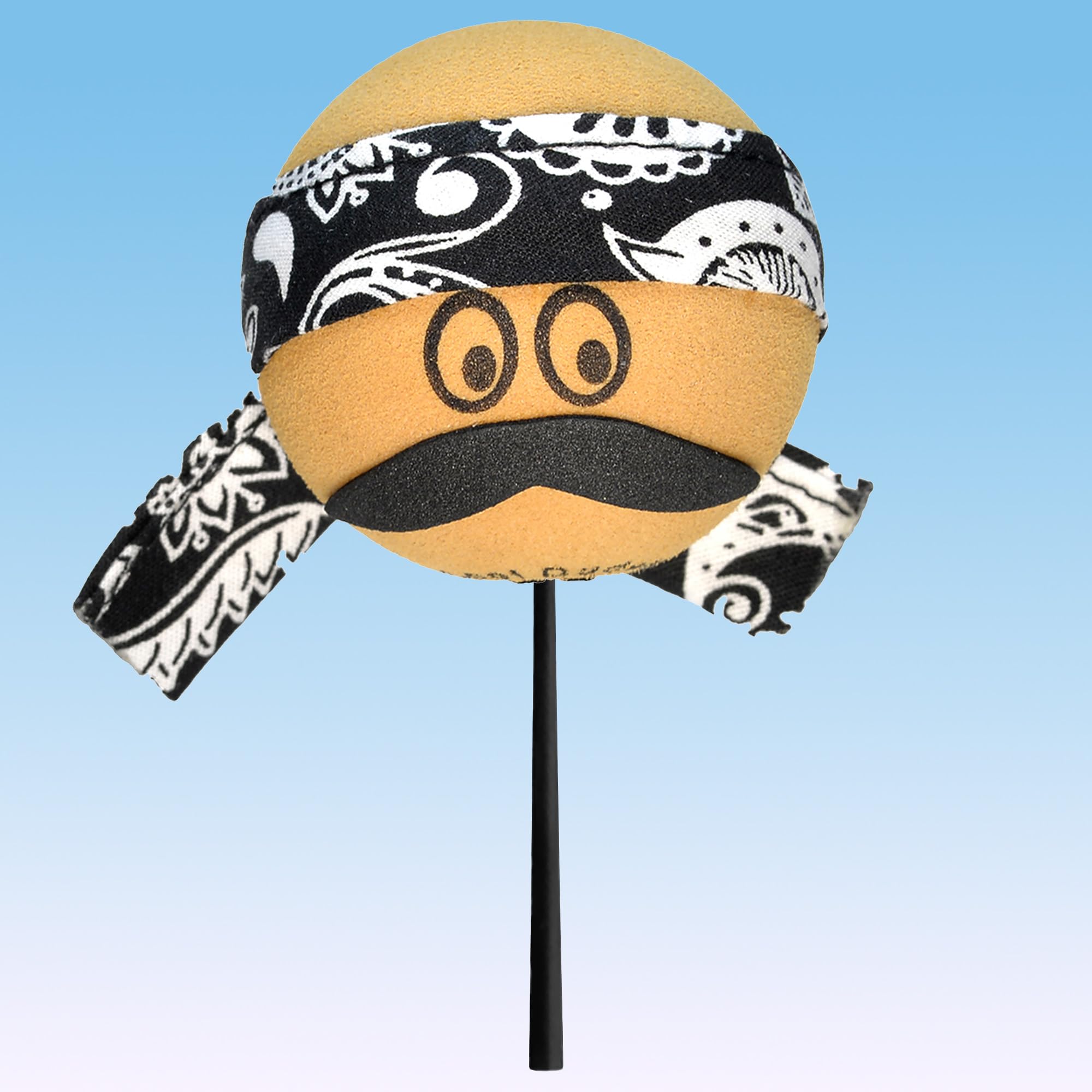 Amazon.co.jp: Coolballs Cool Dudeブラックバンダナカーアンテナ