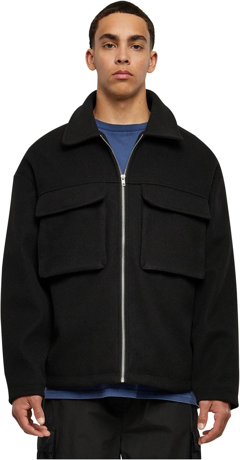 Urban Classics Bomber Jacket Big Pocket Man Mid-season jacket olive