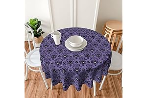 Bewitching Haunted Mansion Tablecloths for Enchanting Dining Experiences