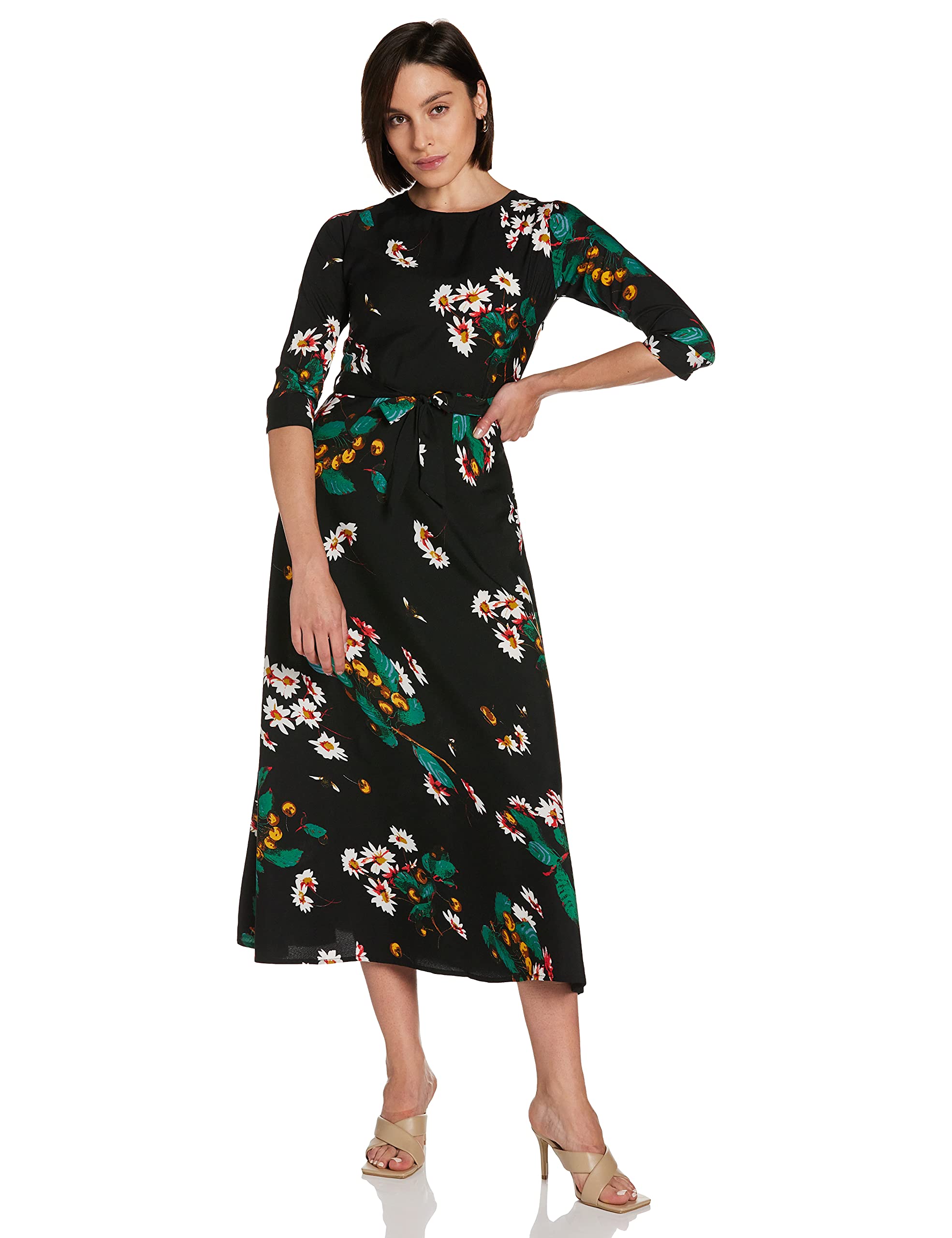 KRAVESynthetic a-line Dress