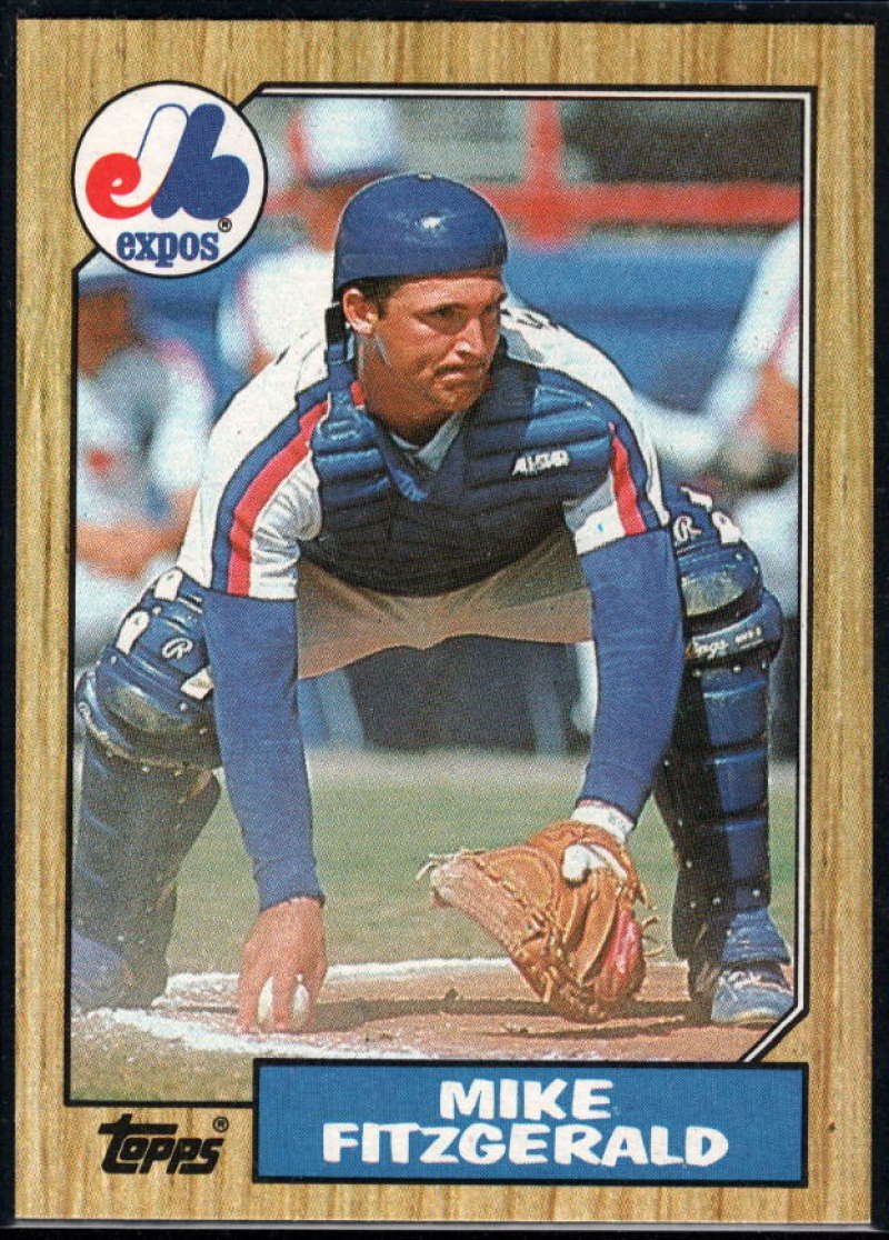 1987 Topps #212 Mike Fitzgerald