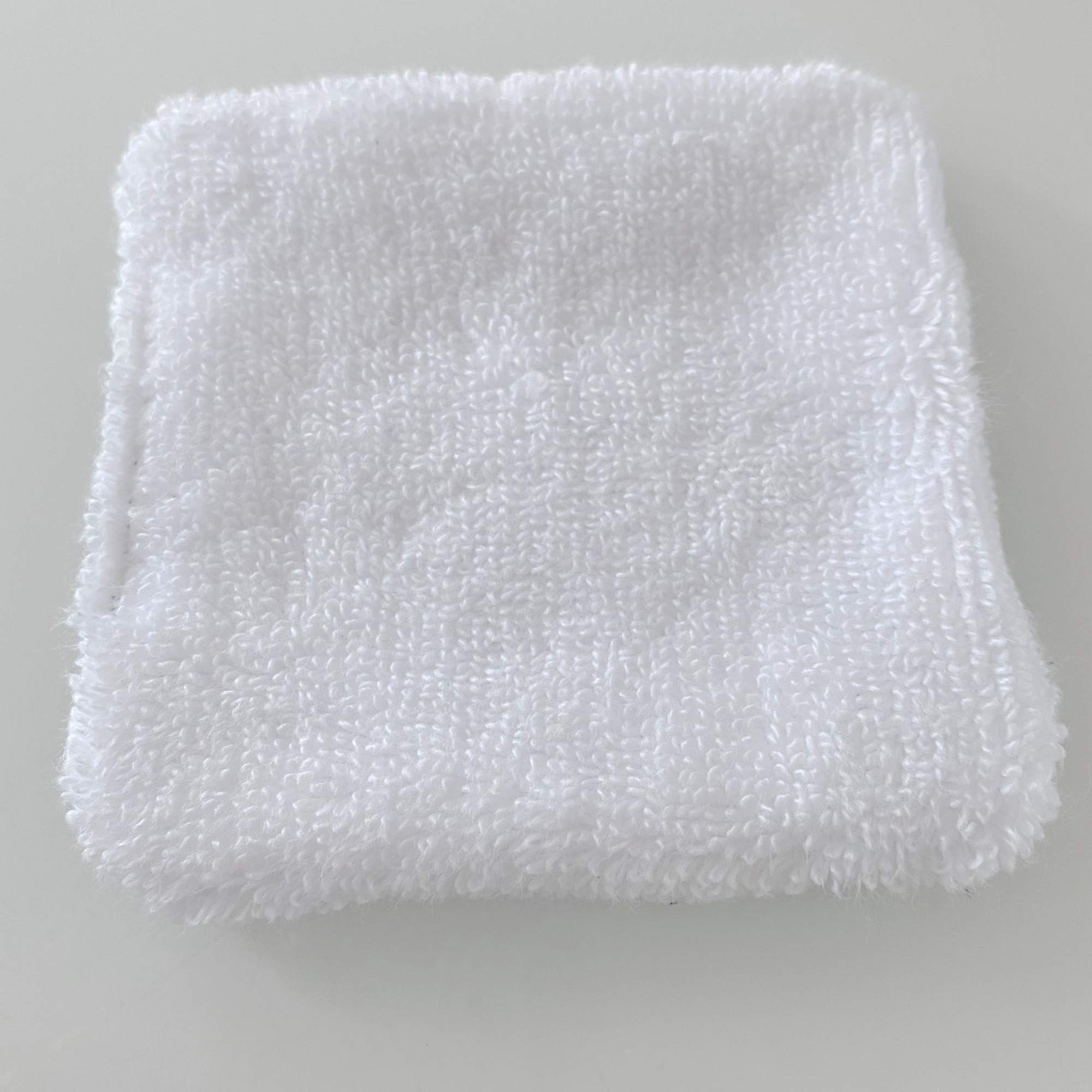 Sevira Kids Lingettes bébé lavables en coton Demi-lunes