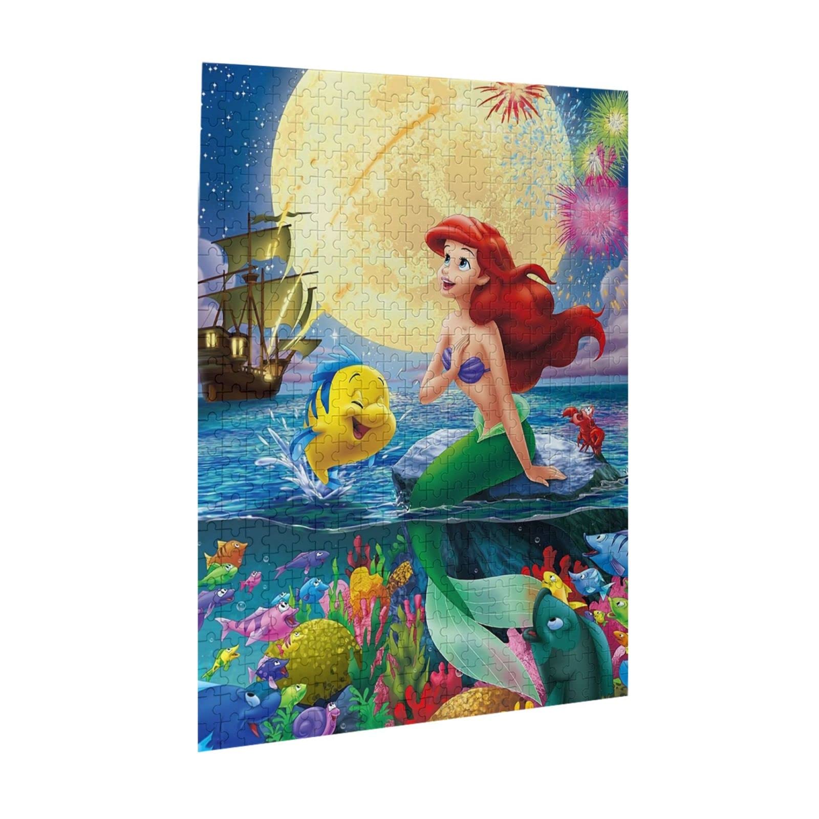 廃盤　 リトル・マーメイド アリエル フランダー ジグソーパズル 500ピース ジグソーパズル ディズニー ビューティフルマーメイド アリエル
